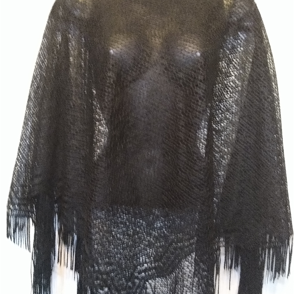 Black Lacey Bathing Suit Cover up, One Size